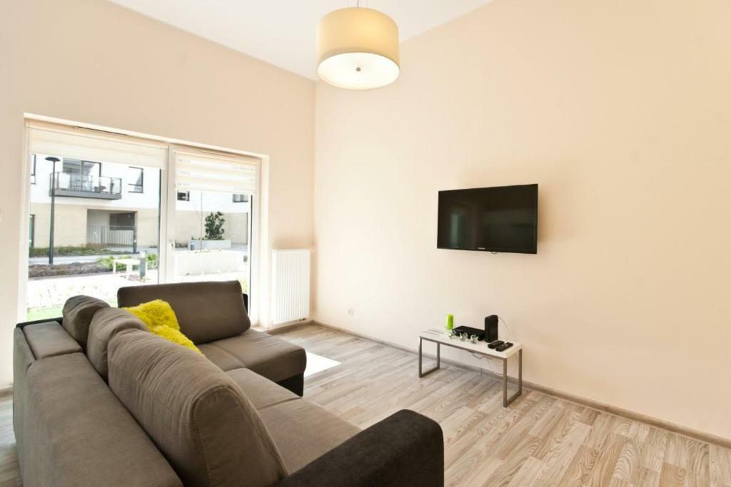 Ferienwohnung Chmielna Park Danzig Exterior foto